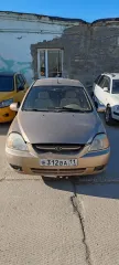 Kia Rio 2003 года, госномер Е312ВА11. Стекла целы, колеса присутствуют, по кузову имеются повреждения лакокрасочного покрытия. Техническое состояние не проверялось. Ключи зажигания, ПТС, СТС отсутствуют. VIN: X4XDC223230000942.