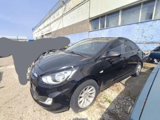 Hyundai Solaris, госномер A978PE716, 2013 год, VIN Z94CU41DACR195982. Объём двигателя 1591 куб. см, мощность 123 л. с. Ключи и документы отсутствуют. Работоспособность не проверялась.