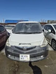 Toyota Ractis 2005 транспортное средство Toyota Ractis, г/н В406НТ14, 2005 г.в., № кузова NCP1000013178, белого цвета, бампер темно-серого цвета, салон в удовлетворительном состоянии, на двери багажника имеется царапина 1 штука (шт) назначение: pryamie год выпуска: 2005 марка: Ractis VIN номер: -…