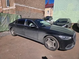 Mercedes-Benz S580 Maybach, 2023 АМТС, г/н К325ОМ53, цвет черный, VIN W1K6X7GB4RA252904. Вид транспорта: легковой автомобиль. Год выпуска: 2023. VIN номер: W1K6X7GB4RA252904. Марка: Mercedes-Benz. Модель: S580 Maybach.