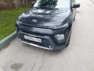 KIA Soul 2019 года выпуска, черный цвет. VIN: XWEJ381EBL0000906.