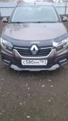 Renault Logan, 2019 года, 82 лс (VIN): X7L4SRLVG64248366, модель, № двигателя: K7MA812UF99837. Сломаны гранаты, амортизаторы требуют замены, стук в двигателе.