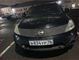 Nissan Murano, идентификационный номер (VIN) JN1TANZ50U0103451, 2008 год выпуска.
