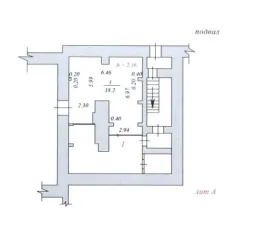 Мастерская по ремонту обуви 38.2 кв.м в Златоусте. Помещение нежилое, назначение: нежилое, площадь: 38,2 кв. метра, этаж: подвал, кадастровый номер: 74:25:0308201:560, расположенное по адресу: Челябинская область, г. Златоуст, ул. им. А.Н. Радищева, д. 1. Год ввода в эксплуатацию: 1956.