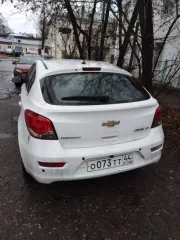 Автомобиль легковой CHEVROLET Cruze, 2012 г.в., VIN: XUFJA685JC3020968, гос.номер О073ТТ44, цвет   белый