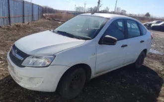 LADA 219110 GRANTA, 2018г.в., VIN: XTA219110J0281693, цвет   Белый   Авто находится по адресу г. Магнитогорск, ул. Карла Маркса, д.79. Осмотр по предварительной записи по телефону 89227324130. Приехал на стоянку на эвакуаторе, по внешним признакам, при замене аккумулятора, автомобиль должен…