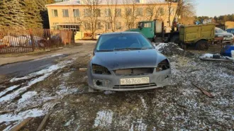 Ford Focus 2006 года, черный. VIN: X9F3XXEED36U20945, госномер: К367СО150. Двигатель: модель 6U20945, объем 1388 см³, мощность 80 л.с. (59 кВт). Снаряженная масса 1690 кг (1229 кг без нагрузки).