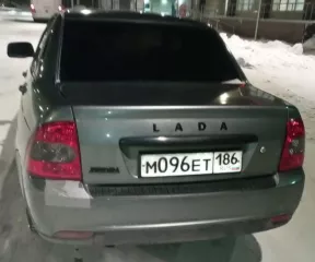Легковой автомобиль, марка: ВАЗ, модель: 21703, Lada Priora, год изготовления: 2007, цвет: серо зеленый, VIN: XTA21703070024467, ПТС: 86 РТ 215136, г/н: М096ЕТ186, модель двигателя: 21126 1932568, тип двигателя: Бензиновый, мощность двигателя, л. с.  кВт : 98  72 , рабочий объем двигателя, куб. см…