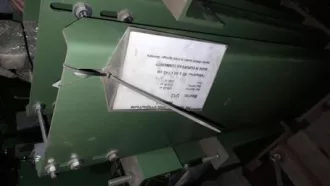 Стружечный станок с ножевым кольцом, производитель Binos GmbH, год выпуска 2018, весовая емкость для стружки 5 м3.