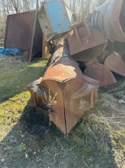 Бункер загрузочный для обсадных труб требует ремонта