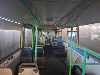 ЛиАЗ 621321-0000010 2012 автобус городской ЛиАЗ 621321-0000010, 2012 года. Идентификационный номер (VIN) XTY621321С0000728 модель, № двигателя: MAND0836LOH5521430616053050 номер шасси (рамы) отсутствует кузов (кабина, прицеп) XTY621321С0000728 цвет кузова (кабины) белый, зеленый государственный…