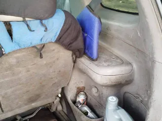 Toyota Corolla Spacio 1989 года, госномер К446ТО75. Модель двигателя 4А, номер M161636, мощность 115 л.с., объем 1587 см³. Номер кузова AE111 6057510, год кузова 1998, цвет синий. Привод передний, коробка автомат. Пробег более 250 тыс. км. Состояние кузова удовлетворительное. Требуется замена…