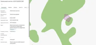 Земельный участок площадью 6200 кв.м. в Курганской области, Альменевский район, село Казенное. Категория земель: сельскохозяйственного назначения. Разрешенное использование: для сельскохозяйственного производства. Кадастровый номер: 45:01:040201:188.