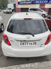 Автомобиль Toyota Vitz, 2013 года выпуска, цвет – белый, государственный номер Е877ТК28, идентификационный номер (VIN) отсутствует, номер кузова (прицепа) NSP1302135621, номер двигателя 0631474, мощность двигателя – 95 л.с. Без видимых повреждений. Обременения – арест. Собственник – Бухаров Д.В. …