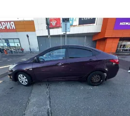 HYUNDAI SOLARIS 2014 Автомобиль легковой HYUNDAI SOLARIS 2014 года выпуска Автомобили легковые HYUNDAI SOLARIS 2014 года выпуска, VIN: Z94CU41DBDR296400, цвет кузова: фиолетовый, местонахождение: Московская обл, Пушкино, Просвещения ул, дом 12