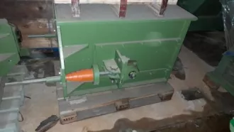 Стружечный станок с ножевым кольцом, производитель Binos GmbH, год выпуска 2018, весовая емкость для стружки 5 м3.