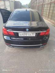 BMW 750Li xDrive, черный, 2013, 231 250 км, 4.4 АТ (449 л. с.), бензин, полный, VIN X4XYF81100D184729, г. Москва, аккумулятор разряжен, пропущен срок сервисного обслуживания, автомобиль зарегистрирован за должником Банка, перерегистрация автомобиля на нового владельца будет осуществлена после…