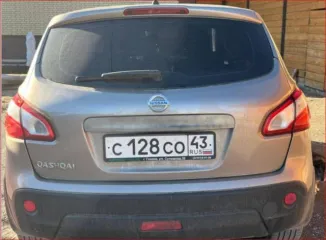 Nissan Qashqai, 2011 года, 141 лс, 182722 км, полный привод, Идентификационный номер (VIN): SJNFBNJ10U2318665, гос.номер С128СО43