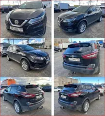 Nissan Qashqai 2020, 144 л.с., 139202 км, полный привод, АКПП, цвет черный, VIN: Z8NFBNJ11ES117846, госномер: H928ME159.