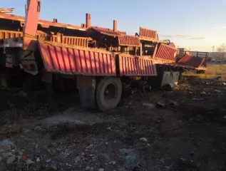 Грузовой-самосвал Shacman SX3316DT366 госномер Н755НК27, 2014 год выпуска, VIN LZGJRDT66EX016146. Разукомплектован, годные остатки.