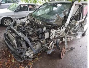 Автомобиль KIA Sorento, г/н К274 РС 161, 2012 г.в., VIN: XWEKU814DC0001826. После ДТП, восстановлению не подлежит.