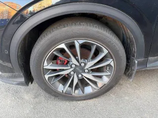 Geely Coolray 2022 года, черный цвет, госномер С414НМ62, VIN V4K8622Z0NB906754.