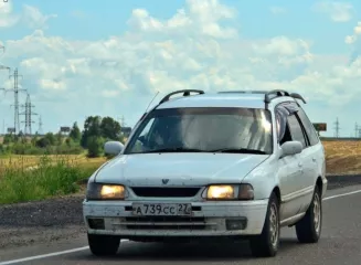 лот № 1: автомобиль легковой универсал nissan wingroad, категория в, 1997 года выпуска  лот №1 лот № 1: автомобиль легковой универсал nissan wingroad, категория в, 1997 года выпуска, номер двигателя sr 18 915594а, номер кузова – why10162417, цвет кузова – белый, регистрационный знак а739сс27…