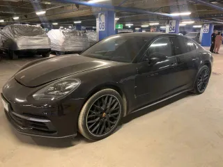 Porsche Panamera 2019, 330 лс, 136766 км, полный привод, АКПП, цвет черный, мощность 330,48 лс (243 кВт), бензиновый двигатель, модель CXT 037696, VIN WP0ZZZ97ZKL102065, регистрационный номер Е859ЕХ797, ПТС 78 УХ 722264.