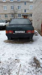 ВАЗ-21099, 2002 года, VIN XTA21099023363692, двигатель 3492491 (2111), шасси отсутствует, цвет зеленый (темно-зеленый), кузов XTA21099023363692. Автомобиль не заводится. Покупатель самостоятельно снимает ограничения на регистрационные действия при их наличии.
