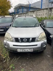 Nissan X-Trail, 2008, г/н Т735СН150, цвет серый, VIN JN1TANT31U0009815. Вид транспорта: легковой автомобиль, год выпуска 2008, VIN номер JN1TANT31U0009815, марка НИССАН, модель ИКС ТРЕИЛ.