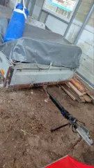 Прицеп к легковому автомобилю KMZ 828421   цвет: серебристый, серый, год выпуска 2015, VIN   XVF828421F0005935