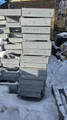 разобранный набор игрового оборудования из профиля ЛСТК  296 шт лёгких стальных тонкостенных конструкций примерный вес 7,6 тонн 