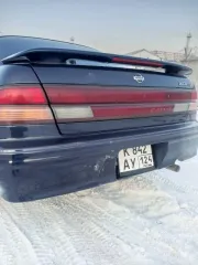 Nissan Cefiro 1994 года, 190 л.с., пробег 418060 км, АКПП. Цвет синий, VIN кузова RA32-007852. Двигатель бензиновый, модель VQ25-008659A, объем 2.5 л. Экологический класс нулевой. ПТС 25 TB 741029, госномер К842АУ124. Разрешенная максимальная масса 1625 кг, масса без нагрузки 1350 кг…