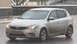 Kia Ceed, I, Идентификационный номер  VIN номер : XWEHC512BA0001517, Год изготовления: 2010 гос.номер Т351АН977, цвет кузова: Серебряный