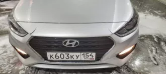 Транспортное средство: HYUNDAI SOLARIS, Идентификационный номер  VIN номер : Z94K241CBLR209978, Год изготовления: 2020, гос.номер: К603КУ154. Небольшие повреждения на  бамперах и кузове. Салон без значительных следов износа.  Все системы  автомобиля исправны, кондиционер, обогрев сидений, музыка…