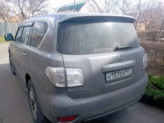 Автомобиль NISSAN PATROL, гос. рег. номер H157EH977, тип ТС: легковой, 2013 года выпуска, цвет: cерый, VIN: Z8NTANY62DS002227. Местонахождение лота №9   Ростовская обл., г. Ростов на Дону, ул. Станиславского, д. 9.