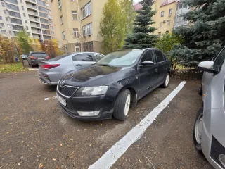 Skoda Rapid 2014 года выпуска. VIN: XW8AD2NH9EK105218. Находится в залоге у ПАО "Совкомбанк".