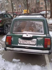 Легковой автомобиль, марка: ВАЗ 21043, зеленый цвет, 1998 г. в., 71.4 л.с., гос. номер В409СЕ799, VIN: XTA210430X0702144. Не заводится, мелкие следы коррозии.