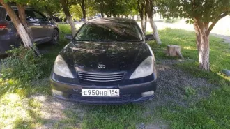Toyota Windom, 2002 легковой автомобиль, г/н: Е950НВ154, номер кузова: MCV300050057, цвет-черный (арест). Вид транспорта: легковой автомобиль, год выпуска: 2002, государственный регистрационный знак: Е950НВ154, VIN номер: MCV300050057, марка: Toyota, модель: Windom.