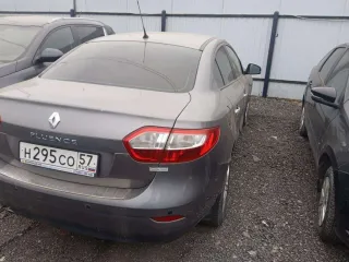 Renault Fluence 2010, автомобиль легковой, марка: Рено, модель: Флюенс, VIN: 77YE472450241120, гос. рег. номер: Н295СО57, год изготовления: 2010