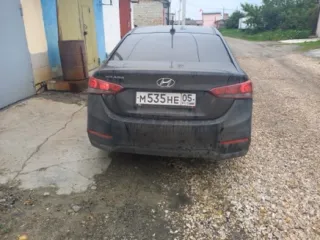 Hyundai Solaris, VIN/кузов: Z94K241CBJR002057, цвет черный, год выпуска 2017. ПТС отсутствует. Один комплект ключей. Транспортное средство на ходу.