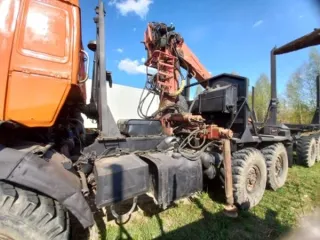 КАМАЗ 43105, 2011 гр.в.; г/н: Р999ОР43; цвет: оранжевый; VIN: X89689941B0EV3029, код специального назначения ТС: лесовоз; установлено дополнительное оборудование в виде гидроманипулятора (вторичные торги). Грузовой автомобиль КАМАЗ 43105, 2011 г.в.; г/н: Р999ОР43; цвет: оранжевый; VIN…