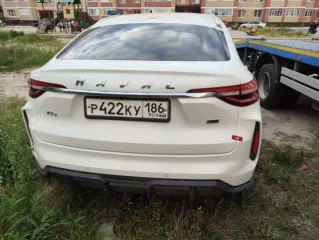 Haval F7x 2024, 150 л.с., 15000 км, полный привод, АКПП. Легковой автомобиль: Haval F7x, год изготовления 2024, легковой универсал, г/н: Р422КУ186, цвет: белый, VIN: XZGFF04A4RA641768, ПТС 1643 01089317915, СТС 99 68 666549