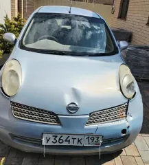 Nissan March 2002 хэтчбек 5 дв. Nissan March, 2002 года выпуска, голубого цвета, номер кузова ВК12026З2З, ГРЗ У364ТК193, двигатель CR14 063070. С имуществом, являющимся предметом торгов, можно ознакомиться по адресу: г. Брянск, ул. Фабричная, д. 19А, по предварительной записи у организатора торгов.