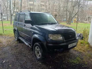 UAZ Patriot 2013 года выпуска. Автомобиль легковой UAZ Patriot, идентификационный номер (VIN) – XTT316380D0001730. Марка: UAZ. Модель: Patriot. Привод: полный. Объем двигателя: 2235.0. Мощность двигателя: 113.6. Экологический класс: Четвёртый. Пробег: 197437 км. Государственный регистрационный…