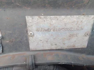 Hyundai Accent, 2003 год, кузов X7MCF41GP3D003263, двигатель G4EC1057425. Не на ходу.