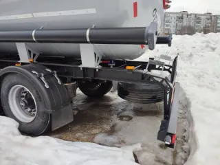 Специализированный полуприцеп-цистерна ППЦТ-40 для перевозки сжиженных углеводородных газов (СУГ). Предназначен для транспортировки и временного хранения СУГ плотностью не более 580 кг/м³. Модификация 96444-0000010. Год выпуска 2023. Идентификационный номер (VIN) Х89964440З0FY0385. Цвет серый…