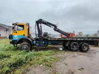 Mercedes Benz 2635 1993 специализированное транспортное средство Mercedes Benz 2635 с гидравлическим манипулятором Hiab 125, 1993 года выпуска, цвет - желто-синий, VIN WDB6592371K019376, государственный номер O357TK29. Состояние ТС: коррозия и ржавчина на кузове. 1 штука (шт) VIN (заводской) номер…