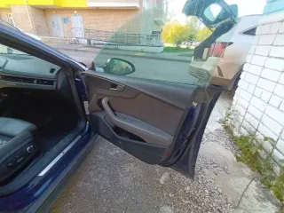 Audi A5 2018 года выпуска, государственный номер Н873ЕА716, VIN: WAUZZZF51JA106566, тип ТС — легковой, цвет синий, страна вывоза — Германия.