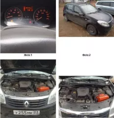 Renault Sandero, VIN: X7LBSRB2HDH666215, 2013 г., госномер У255МК03.